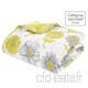 Catherine Lansfield Banbury Linge de lit Rideaux Motif Floral Facile d’Entretien  Jaune  Bedspread - 220x230cm - B07927NKTL